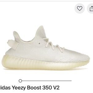 Yeezy Boost 350 Sneakers in white/cream